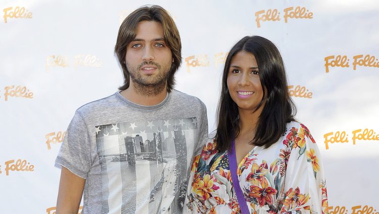 Sara Verdasco y Juan Carmona en una fiesta organizada por FollieFollie