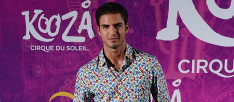 Maxi Iglesias en el estreno del espectáculo del Circo del Sol 'Kooza' en Port Aventura