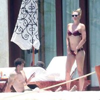 María Sharapova y Grigor Dimitrov en un resort de Los Cabos