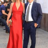 José Manuel Soto y Pilar Parejo en la boda religiosa de Fran Rivera y Lourdes Montes en Sevilla