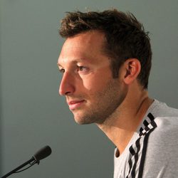 Ian Thorpe tras el Campeonato australiano de natación