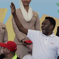 Pelé en la final del Mundial 2014