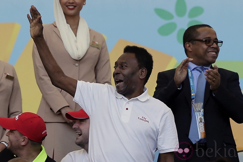 Pelé en la final del Mundial 2014