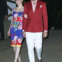 Jessica Chastain y Gian Luca Passi en el Festival de Cine de Isquia 2014