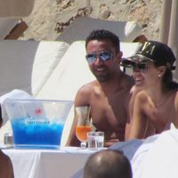 Xavi Hernández y Nuria Cunillera celebran en Ibiza en su primer aniversario de boda