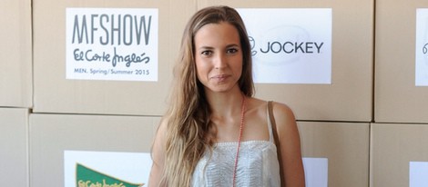 Ana Fernández en el desfile de Jockey de la MFSHOW primavera/verano 2015