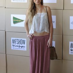 Ana Fernández en el desfile de Jockey de la MFSHOW primavera/verano 2015