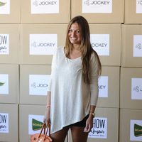 Patricia Martínez en el desfile de Jockey de la MFSHOW primavera/verano 2015