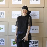 Bimba Bosé en el desfile de Jockey de la MFSHOW primavera/verano 2015