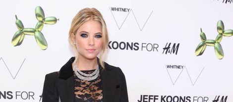 Ashley Benson en la fiesta de presentación de la tienda H&M de la Quinta Avenida