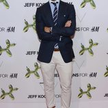 Johannes Huebl en la fiesta de presentación de la tienda H&M de la Quinta Avenida