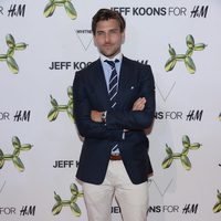 Johannes Huebl en la fiesta de presentación de la tienda H&M de la Quinta Avenida