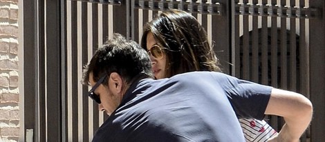 Iker Casillas y Sara Carbonero con el pequeño Martín en Corral de Almaguer