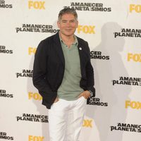 Boris Izaguirre en el estreno de 'El amanecer del planeta de los simios' en Madrid