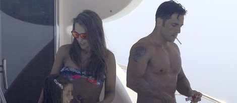 Paula Echevarría y David Bustamante en Ibiza