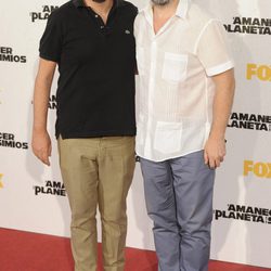 Javier Cámara en el estreno de 'El amanecer del planeta de los simios' en Madrid