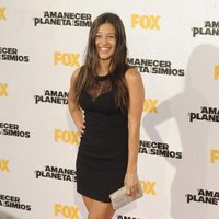 Elisa Mouliaá en el estreno de 'El amanecer del planeta de los simios' en Madrid