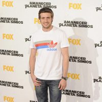 Raúl Mérida en el estreno de 'El amanecer del planeta de los simios' en Madrid