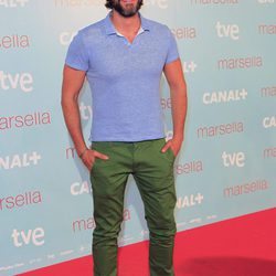 Félix Gómez en la premier de 'Marsella' en Madrid