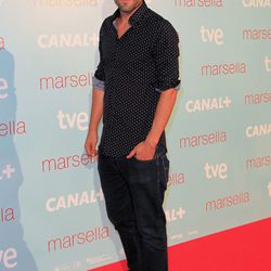 Unax Ugalde en el estreno de 'Marsella' en Madrid