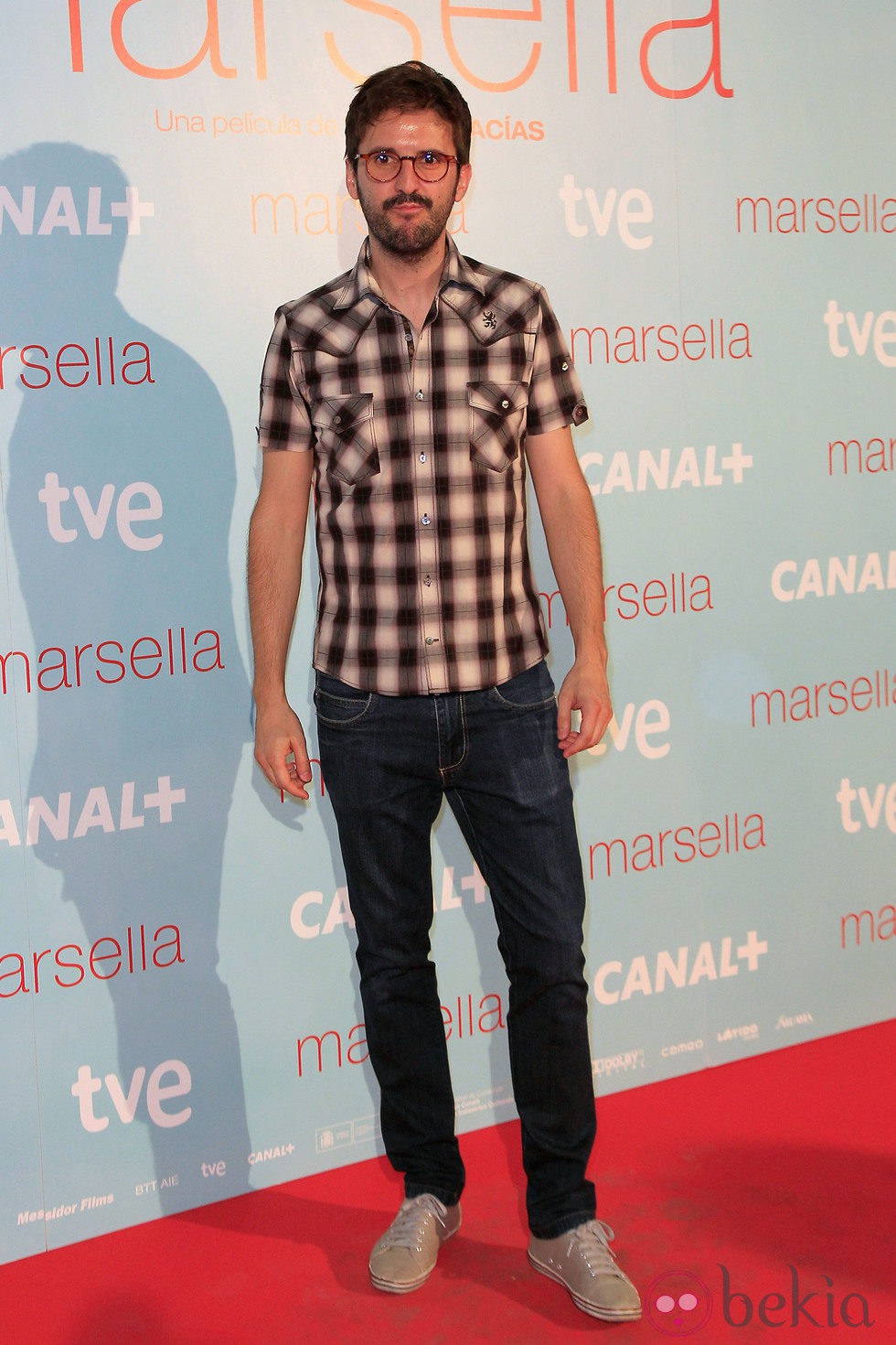 Julián López en el estreno de 'Marsella' en Madrid