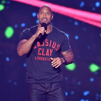 Dwayne Johnson en los Premios Kids' Choice Sports