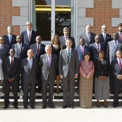 El Rey Felipe VI recibe a embajadores ante Naciones Unidas 