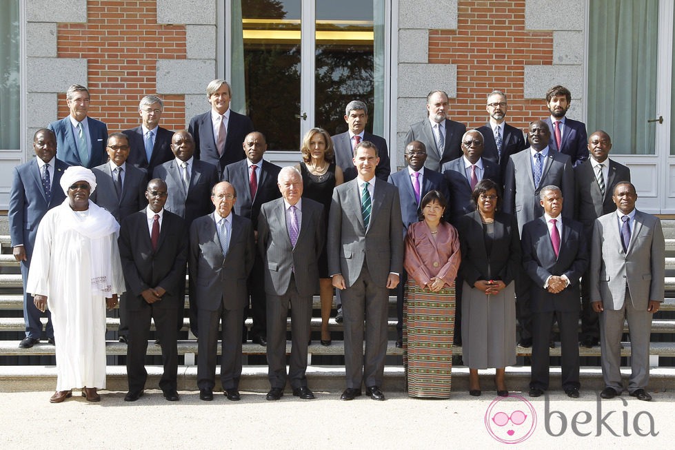 El Rey Felipe VI recibe a embajadores ante Naciones Unidas 