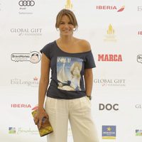 Fabiola Martínez en el torneo de golf en Marbella de la Global Gift 2014