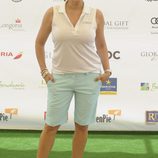 María Bravo en el torneo de golf en Marbella de la Global Gift 2014