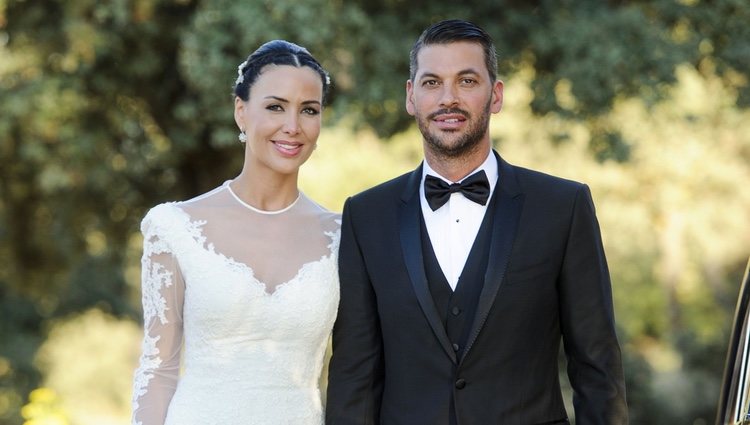 René Ramos y Vania Millán el día de su boda