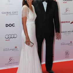 Bertín Osborne y Fabiola Martínez en la Global Gift Gala de Marbella 2014