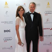 Bertín Osborne y Fabiola Martínez en la Global Gift Gala de Marbella 2014