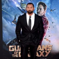 Dave Bautista en el estreno de 'Guardianes de la Galaxia' en Los Angeles