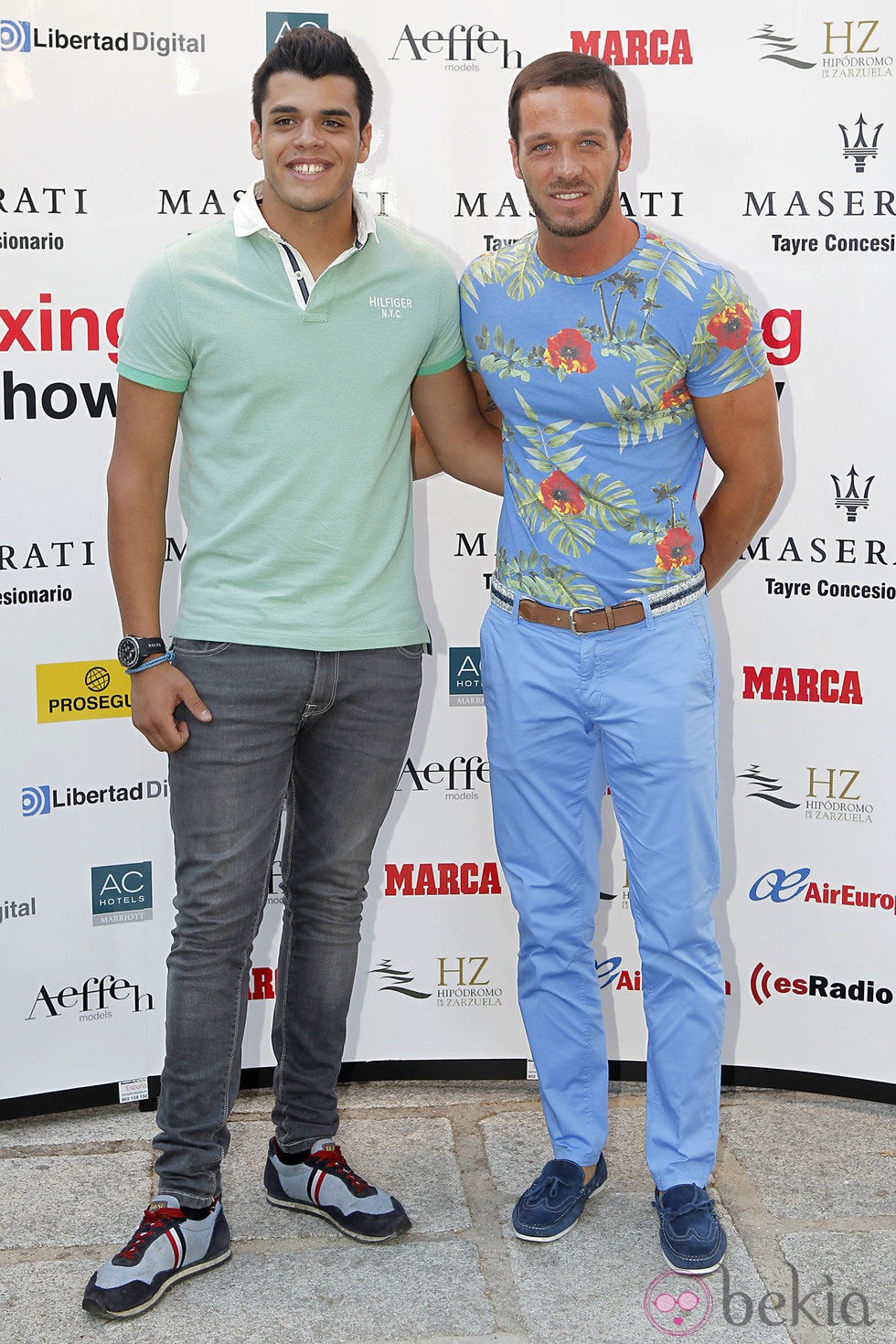 Sergi Capdevila y Leo Cámara en Youboxing Night Show