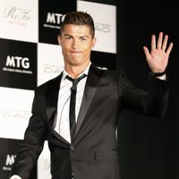 Cristiano Ronaldo en un acto promocional en Tokio