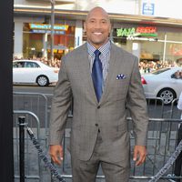 Dwayne Johnson en el estreno de 'Hércules' en Los Angeles