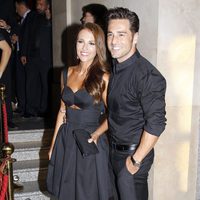 David Bustamante y Paula Echevarría en el concierto de Alejandro Fernández en Madrid