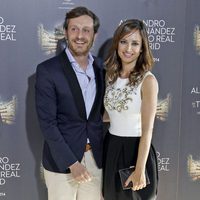 Juan Peña y Sonia González en el concierto de Alejandro Fernández en Madrid