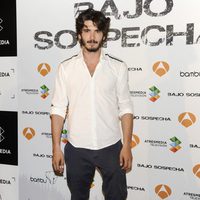 Yon González en la presentación del rodaje de 'Bajo sospecha'