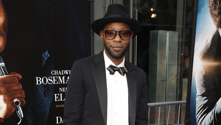 El actor Nelsan Ellis en la premiere de 'Get On Up' en Nueva York 