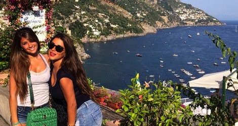 Antonella Roccuzzo y Daniella Semaan de vacaciones en Italia