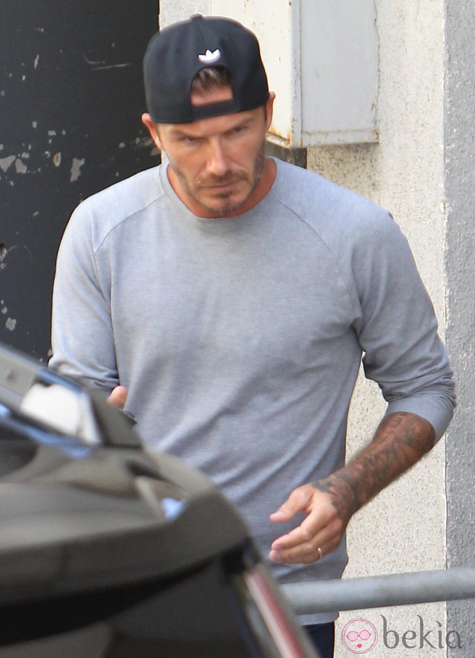 David Beckham en el Soul Cycle de Santa Mónica