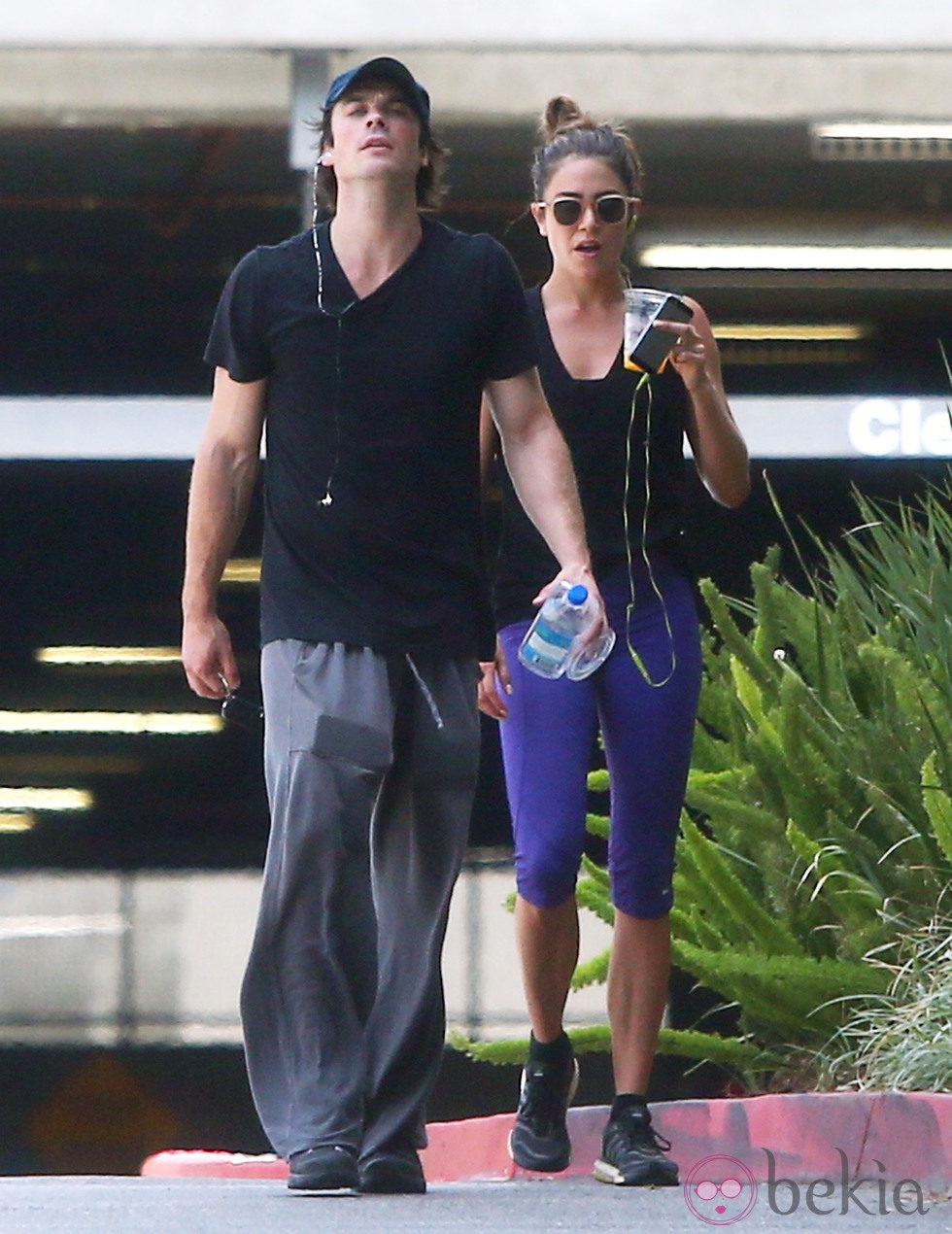 Ian Somerhalder y Nikki Reed en Los Angeles