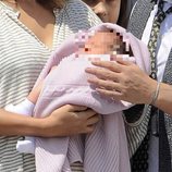 Primera imagen de Alma, hija de Alejandro Sanz y Raquel Perera