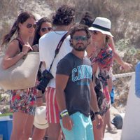 Carlos Felipe de Suecia en una playa de Ibiza