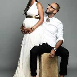 Alicia Keys y Swizz Beatz en su cuarto aniversario de boda