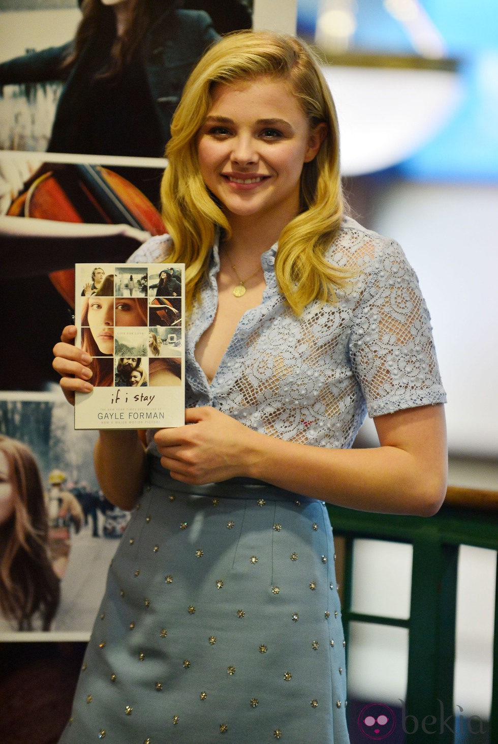 Chloe Grace Moretz en su firma de libros en Miami