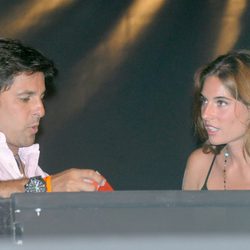 Fran Rivera y Lourdes Montes en el concierto de Alejandro Fernández en Marbella