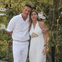 Joaquín Prat y Yolanda Bravo en el torneo de polo Engel & Wölkers celebrado en Mallorca